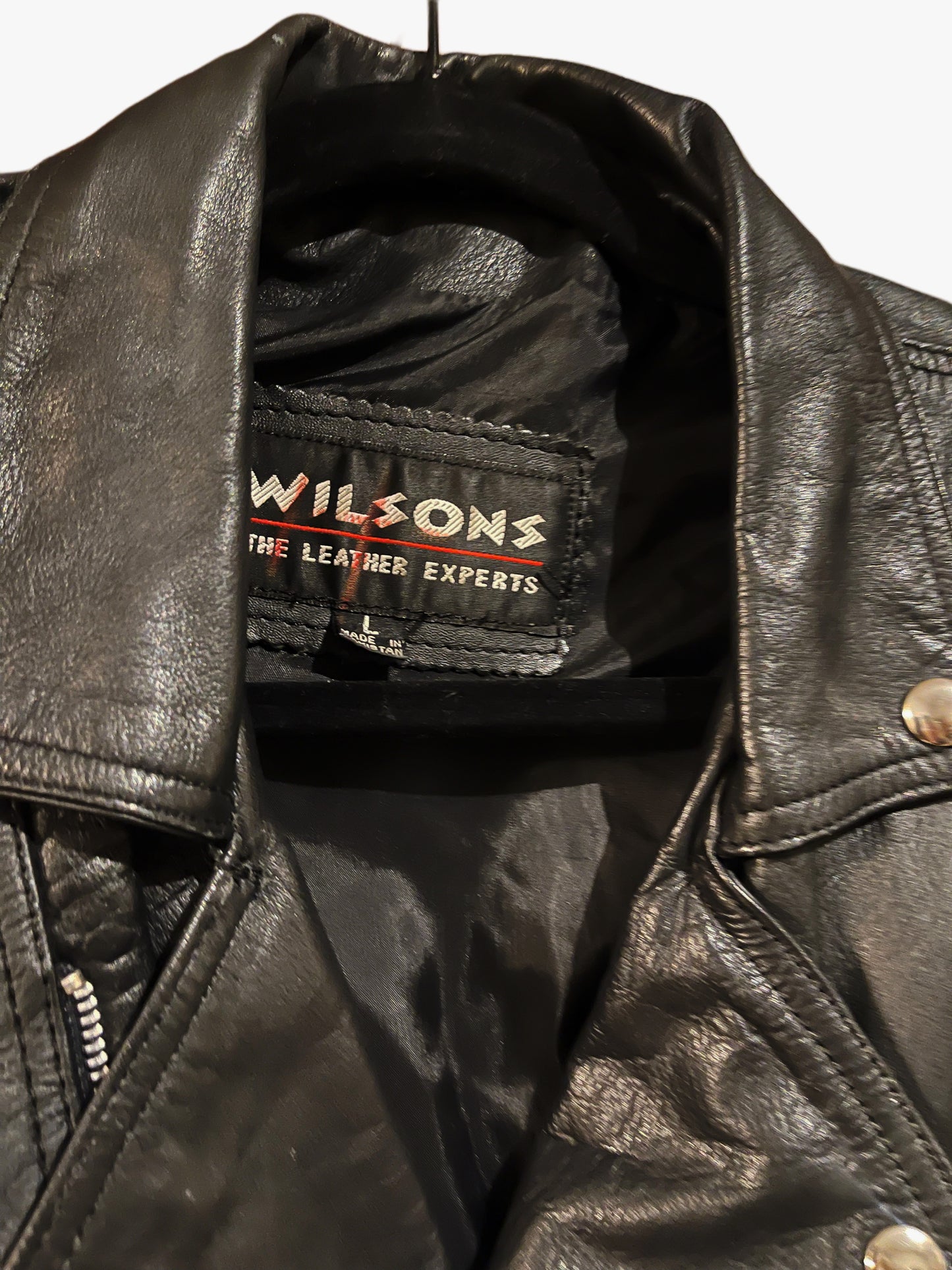 90’s Wilson’s Leather Cropped Moto Jacket