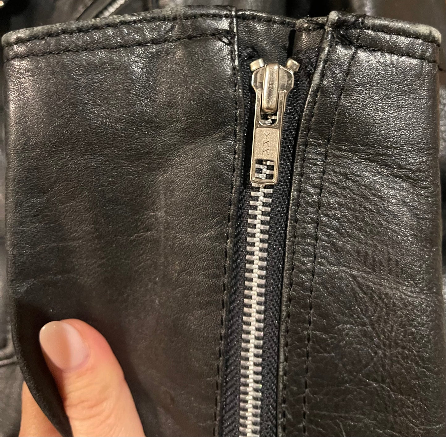 90’s Wilson’s Leather Cropped Moto Jacket
